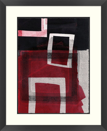 Red And Black 1 Print