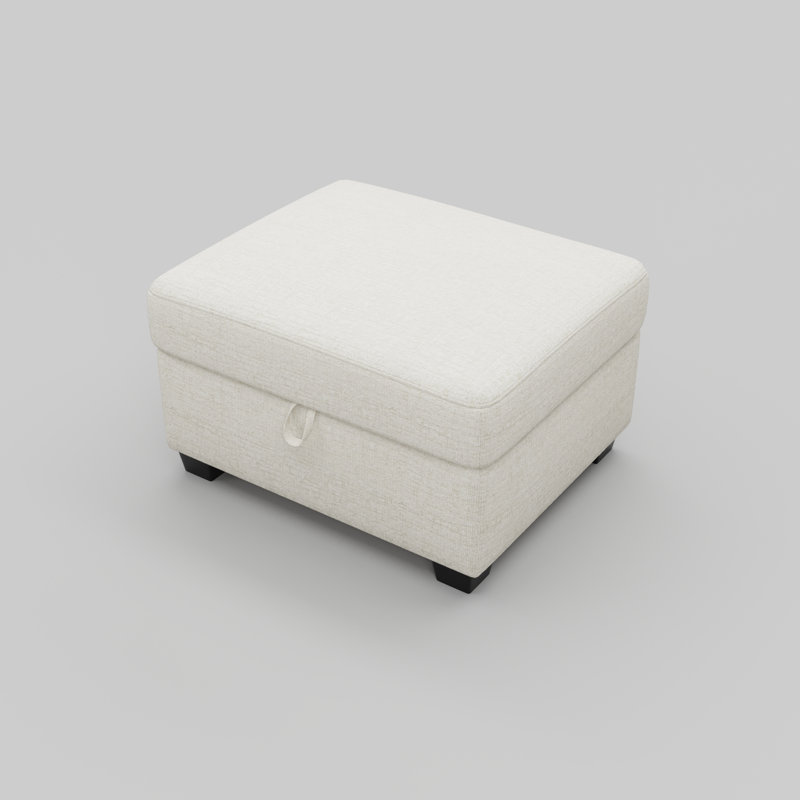Footstool,Off-white
