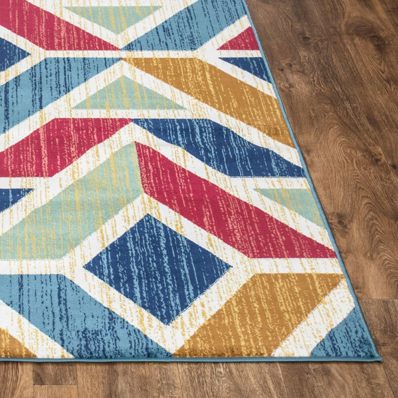 Oriental Area Rug, Rectangle 60 x 110cm