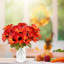 4 tournesols artificiels, bouquet artificiel à tige longue de 12,2 po, décoration de centre de table, convient aux mariages, aux familles et aux fêtes