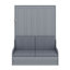 Lit escamotable mural Murphy avec coussin-841864655