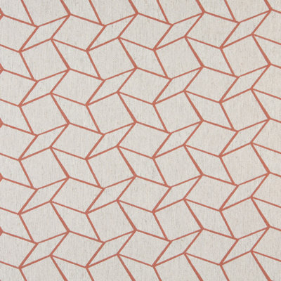 Tissu de lin géométrique
