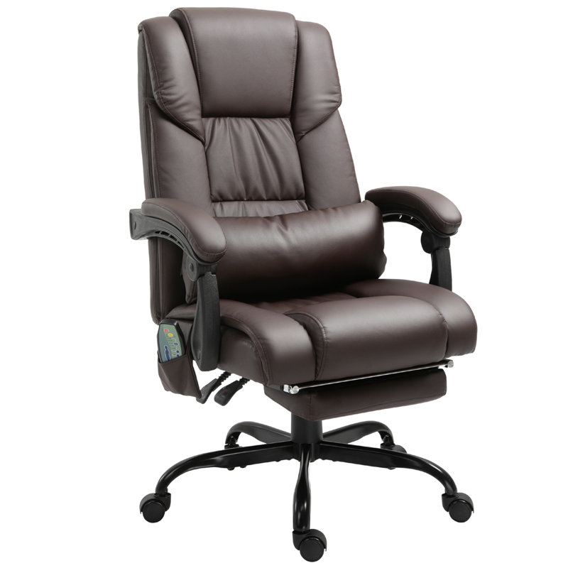 Executive Chair with Headrest, Brown