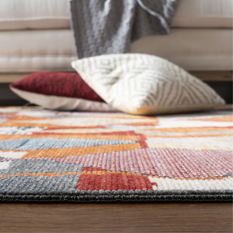 Boothby Performance Abstract Rug, Rectangle 8' x 10'