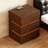 3-Drawer LED Smart Nightstand with Light-198146391