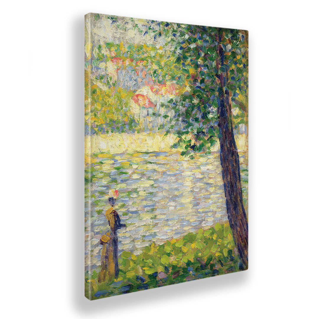 Wandbild Afternoon walk von Georges Seurat