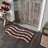 Festive Finds RWB Flag Stripes Coir Welcome Rug Rect-1174008340