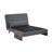 Foldable Sofa Bed - Single Seater With Breathable Linen,6-Level Adjustable Backrest, Silent Hinges, Space-Saving Multi-Functional Sleeper Sofa-1419748232