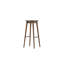 Leona Counter Stool with Solid Wood Frame-105886426