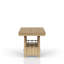Table de comptoir - finition caramel