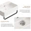 Lavabo vasque blanc