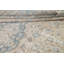 Tapis beige en laine noué à la main de conception unique 9 pi 10 po x 13 pi 3 po années 1960 Fulce