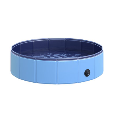 Isai Plastic Foldable Dog Pool