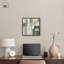 Décoration murale moderne en toile vert pâle Jade II -1798234183-1798234188