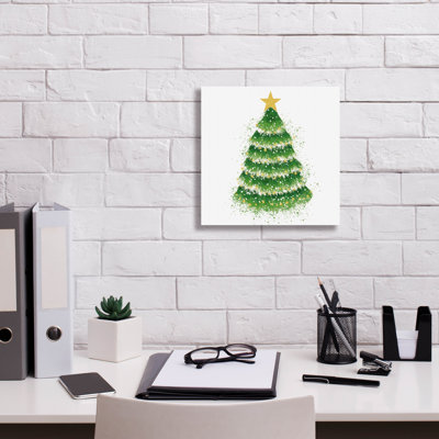  «Christmas Fir» par Elle Media Group SA, art mural 12 po x 12 po