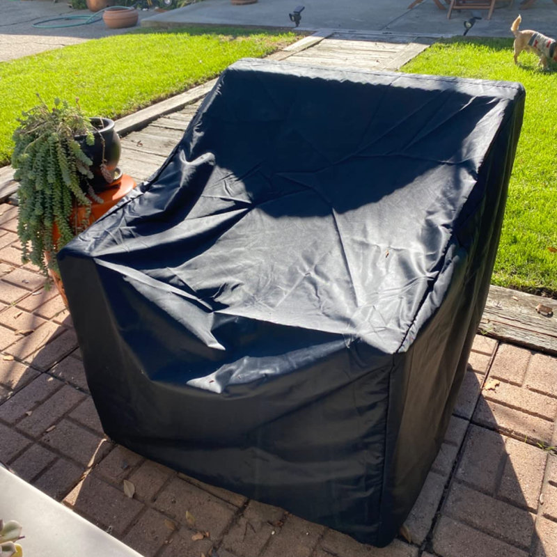 Patio Chair Cover, H 32 po x l 41 po x P 41 po