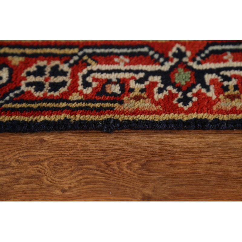One-of-a-Kind 2'5" X 5'9" New Age Runner Wool Area Rug in