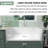 30'' L x 20" W Farmhouse Ceramic Kitchen Sink Apron Front White Porcelain Single Bowl Kitchen Sink