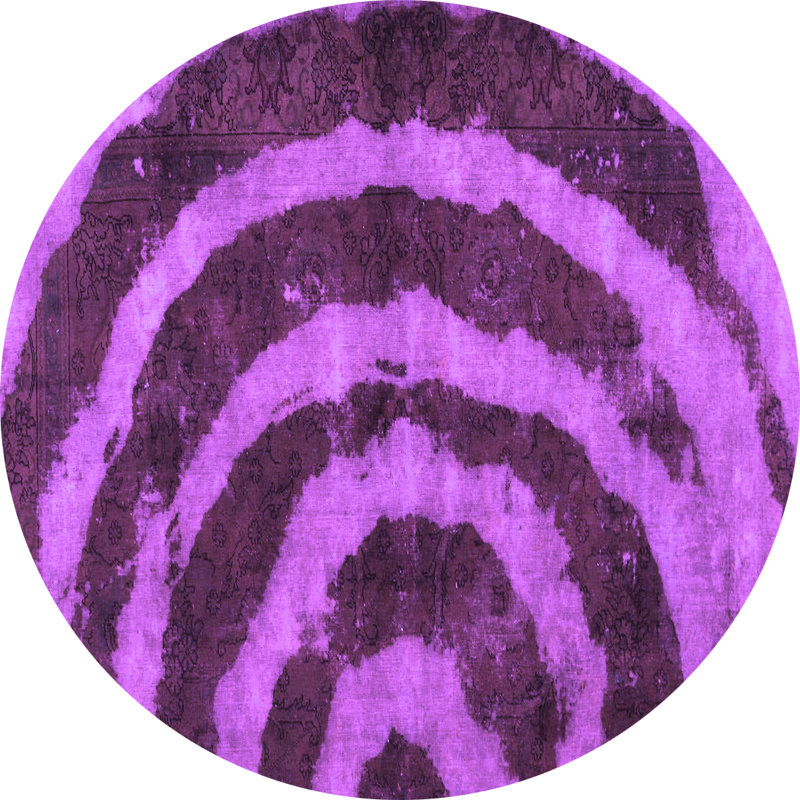Tapis mauve Danieljoseph, Rond 4 pi