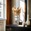 Crystal Silver Glass  Table Vase