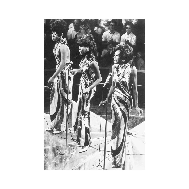 The Supremes, C1963 - Wrapped Canvas Print, 20.32 cm H x 30.48 cm W