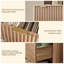 Commode 5 tiroirs Donati, commode en bois-1403655142