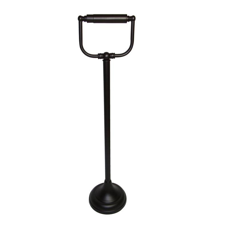 Porte-papier hygiénique debout Gober, Bronze huilé