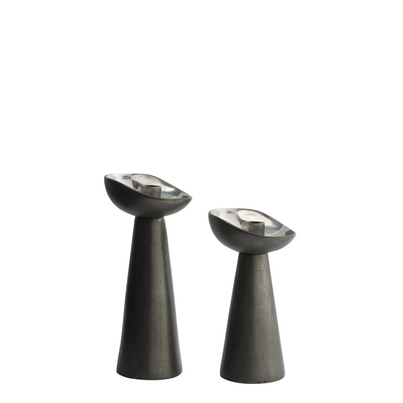 Argemone Candle Holders, Set of 2