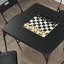 Ensemble de table pliante et de chaises portatives 5 pièces pour l'intérieur et l'extérieur