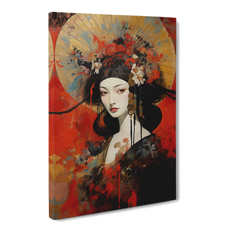 Courtesan Expressionism - Print, 60cm H x 40cm W x 3cm D