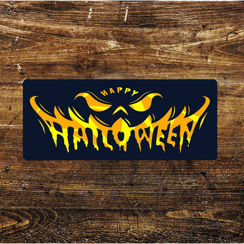 Food & Beverage Wall Decor on Metal, 15cm H x 30cm W