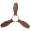 Ventilateur de plafond moderne avec lumière, avec 3 pales en plastique ABS, télécommande, moteur à courant continu réversible et éclairage à DEL à intensité variable-2095535056-2095535068-2095535071