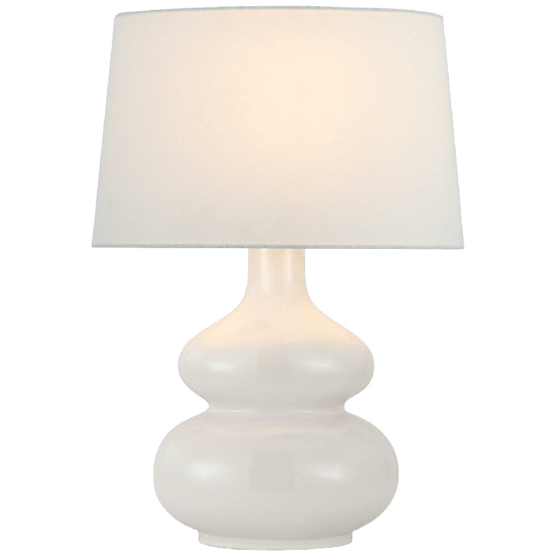 Chapman & Myers Lismore Medium Table Lamp, Ivory