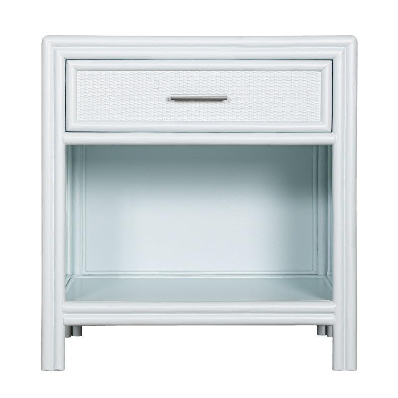 Aruba 1 - Drawer Nightstand, Light Blue
