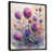 Black Floater Framed Canvas