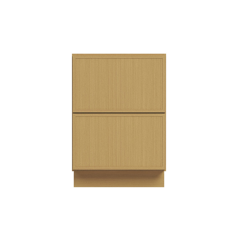 Meuble bas de cuisine CASAINC à assembler soi-même, 2 tiroirs, L 61 cm x H 88 cm x P 61 cm, L 24 po x H 34,5 po