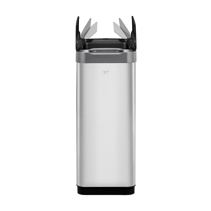 Stainless Steel 13.2 Gallon Motion Sensor Trash Can