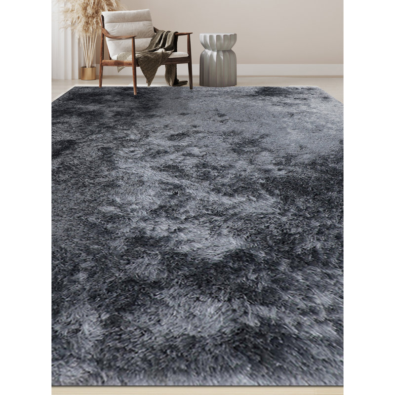 Pavilion Area Rug in Gray, Rectangle 6' x 9'