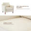 Ensemble de 2 chaises d'appoint de salon en tissu Azriah-1953429483