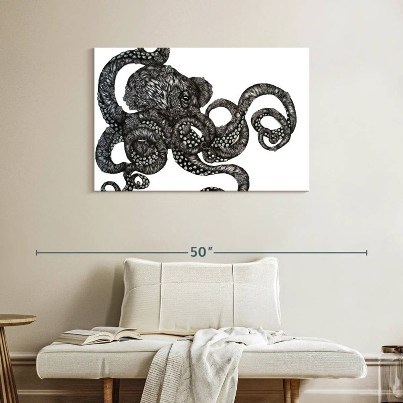 Brampt Barnacle Octopus, 26" H x 39" W