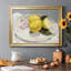 Citrons sur une plaque II - peinture sur toile encadrée-1173290635-1173290679