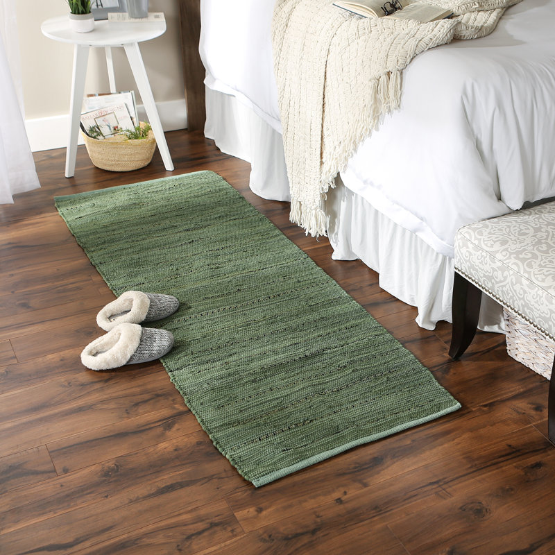 Tapis multicolore vert olive 2 pi 3 po x 6 pi