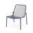 2 Stackable Chair Collection, Matte Navy Iron Capacity, Hand-Crafted Details Connected, 26" X 21.74" 26", Seat 18" 19.5" 12.5 , Blue Composition, Handcrafted Placed,