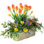 Ensemble de tulipes artificielles