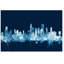 « chicago illinois horizon marine », impression sur toile tendue-22541137