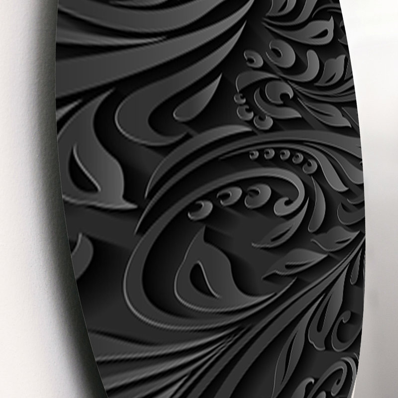 Abstract Wall Decor on Metal