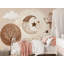 Papier peint beige avec nuages décoratifs Dreamy Nursery Moon and Stars-1403848758-1403848753