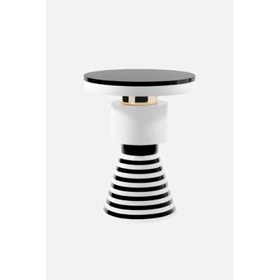 Emeline Pedestal End Table