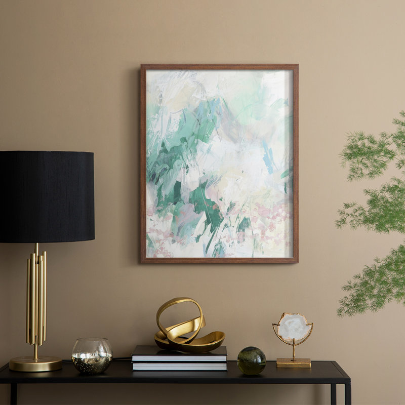 Arctic Blossoms I Framed Print - Solid Wood