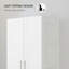 Audriena 2 Door Manufactured Wood Wardrobe-1796047087
